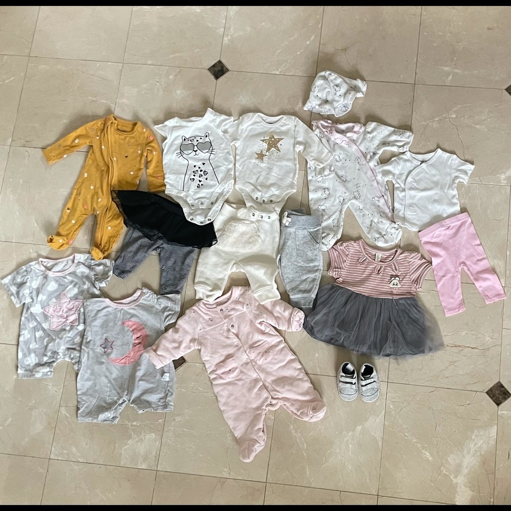 Baby girl clothes bundle